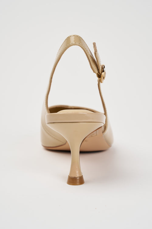 Tre Emme Slingback Nude Donna - 2