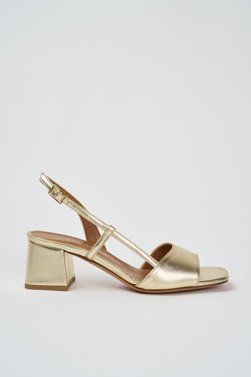 Tre Emme Sandalo Platino Metal Donna