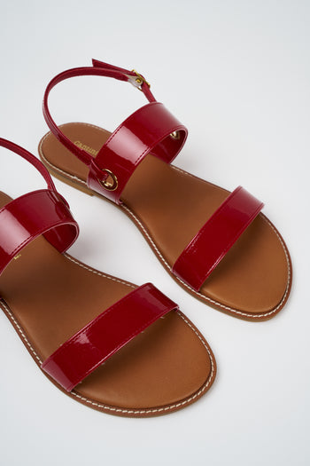Tre Emme Sandalo Rosso Donna - 3