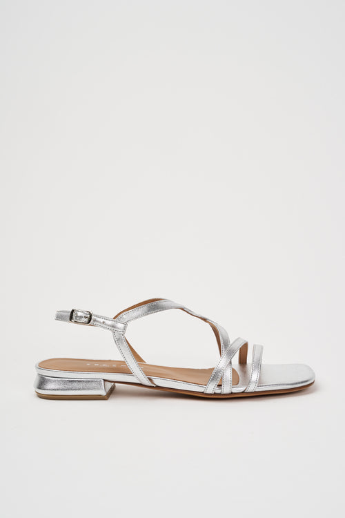 Tre Emme Sandalo Argento Donna