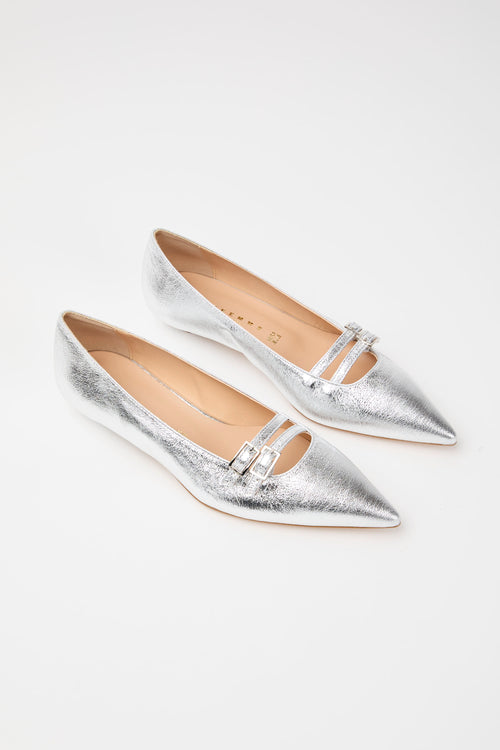 Tre Emme Ballerina Argento Donna - 2