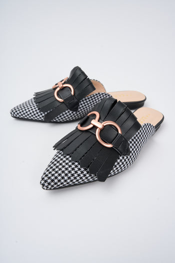 Tre Emme Ciabatta Nero Donna - 4