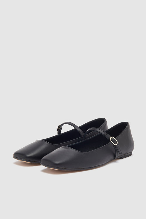 Tre Emme Ballerina Nero Donna - 2