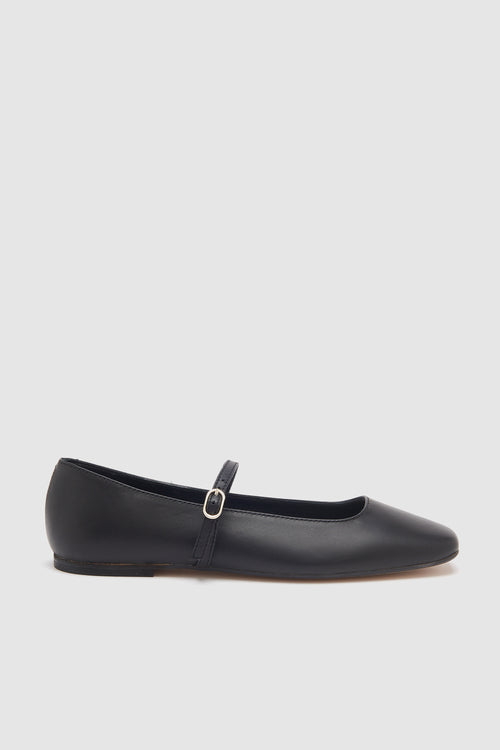 Tre Emme Ballerina Nero Donna