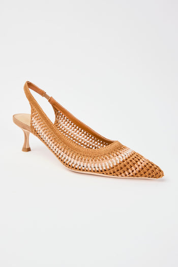 Tre Emme Slingback Cuoio Donna - 4