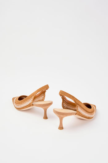 Tre Emme Slingback Cuoio Donna - 7