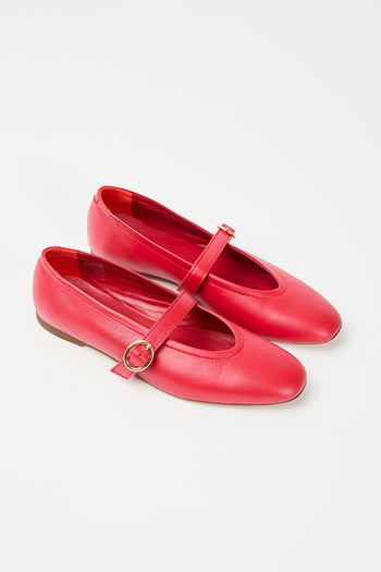 Tre Emme Ballerina Rosso Donna - 3