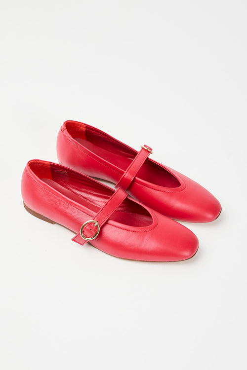 Tre Emme Ballerina Rosso Donna - 2
