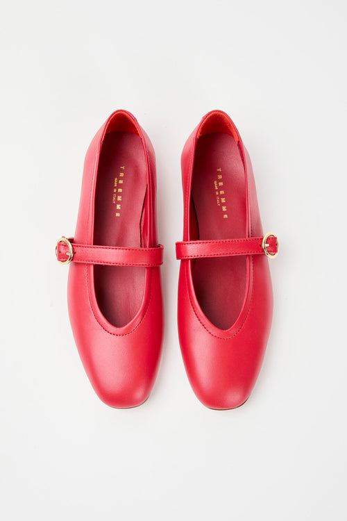 Tre Emme Ballerina Rosso Donna - 1