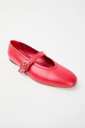 Tre Emme Ballerina Rosso Donna - 4