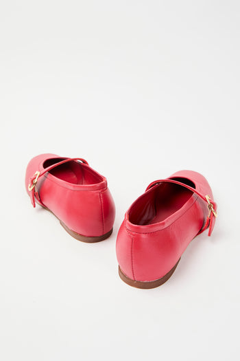 Tre Emme Ballerina Rosso Donna - 6