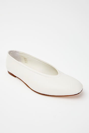 Tre Emme Ballerina Avorio Donna - 4
