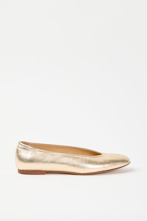 Tre Emme Ballerina Oro Donna - 2