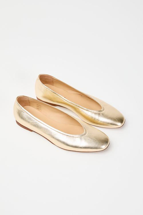 Tre Emme Ballerina Oro Donna - 2