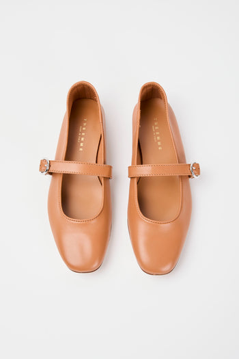 Tre Emme Ballerina Cuoio Donna - 3