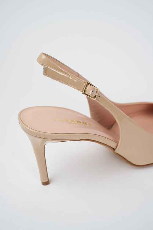 Tre Emme Slingback Nude Donna - 2