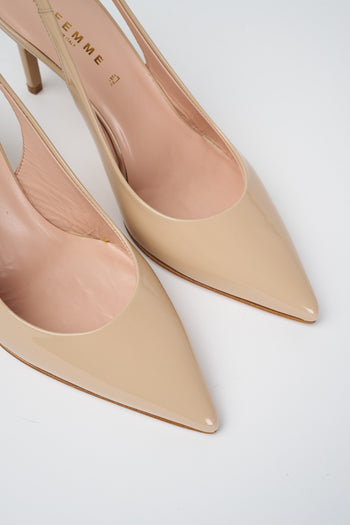 Tre Emme Slingback Nude Donna - 3