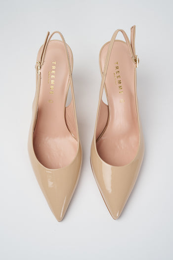 Tre Emme Slingback Nude Donna - 5