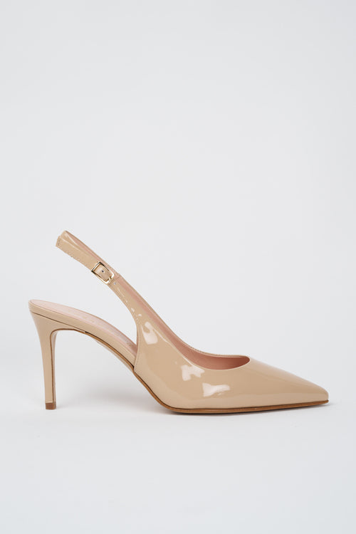 Tre Emme Slingback Nude Donna