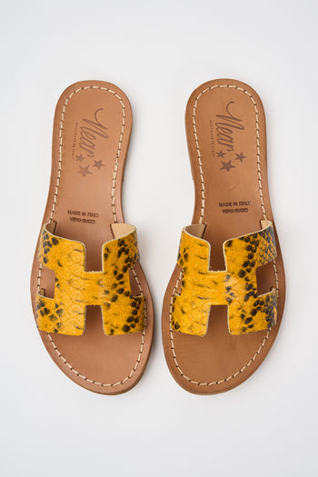 Tre Emme Ciabatta Giallo Donna - 4