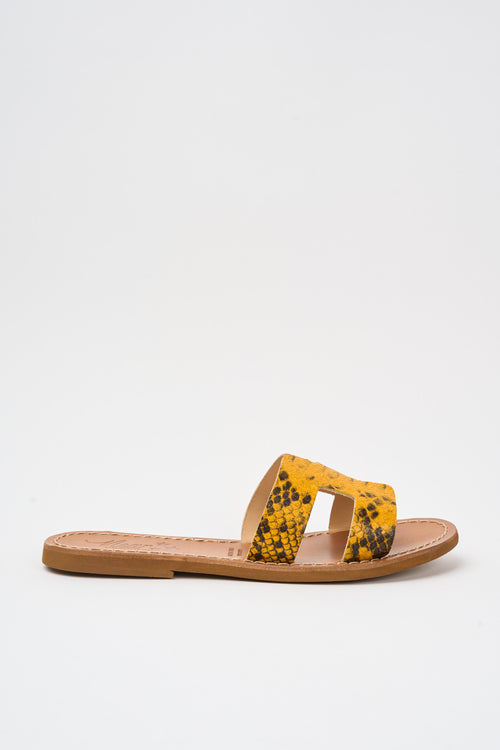 Tre Emme Ciabatta Giallo Donna