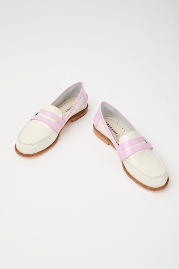 Tre Emme Mocassino Burro Glicine Donna - 3