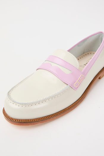 Tre Emme Mocassino Burro Glicine Donna - 5