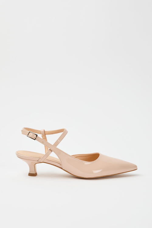 Tre Emme Slingback Nude Donna