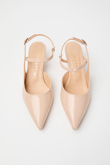 Tre Emme Slingback Nude Donna - 4