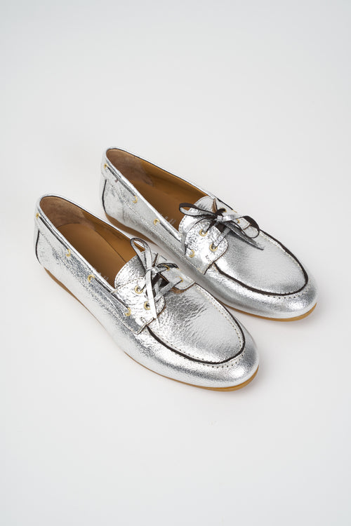 Tre Emme Stringata Argento Donna - 2