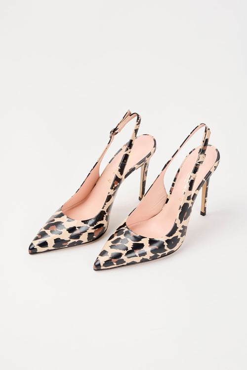 Tre Emme Slingback Leopardato Donna - 2