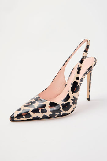 Tre Emme Slingback Leopardato Donna - 3