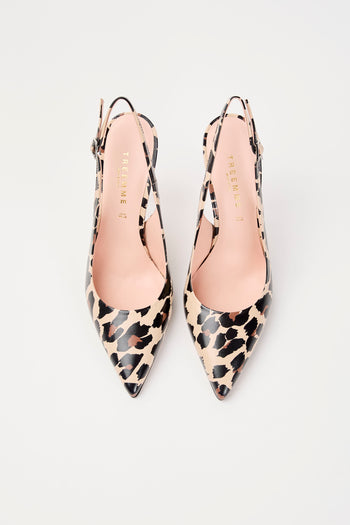 Tre Emme Slingback Leopardato Donna - 5