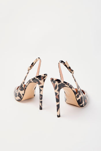 Tre Emme Slingback Leopardato Donna - 6