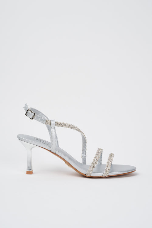 Albano Vanity Sandalo Silver Donna