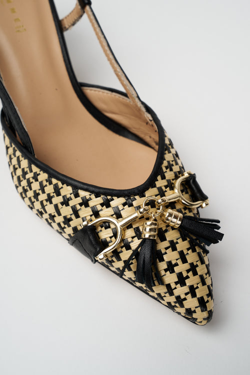 Tre Emme Slingback Etiope Nero Donna - 2