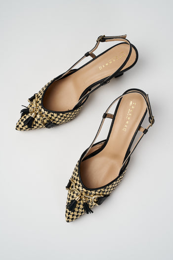 Tre Emme Slingback Etiope Nero Donna - 5