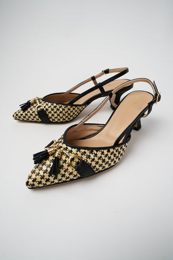 Tre Emme Slingback Etiope Nero Donna - 6