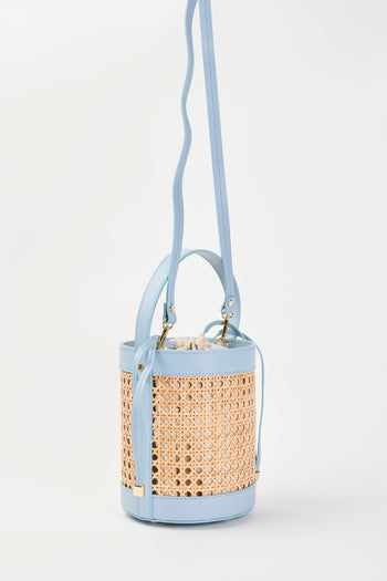 Tre Emme Borsa Rafia+azzurro Donna - 3