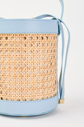 Tre Emme Borsa Rafia+azzurro Donna - 5