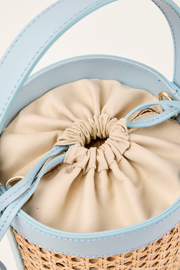 Tre Emme Borsa Rafia+azzurro Donna - 6