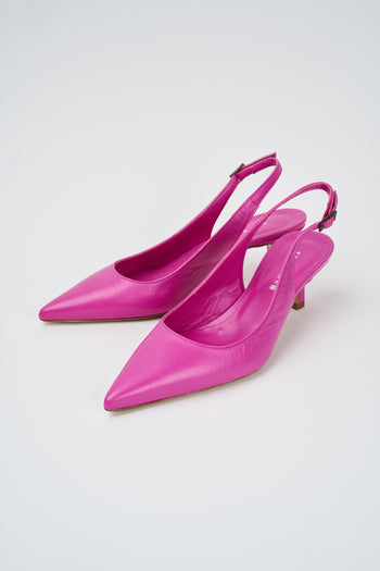 Tre Emme Slingback Lampone Donna - 3