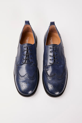 Tre Emme Stringata Blu Uomo - 3