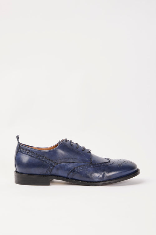 Tre Emme Stringata Blu Uomo - 1