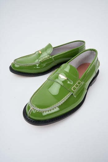 Tre Emme Mocassino Verde Donna - 5