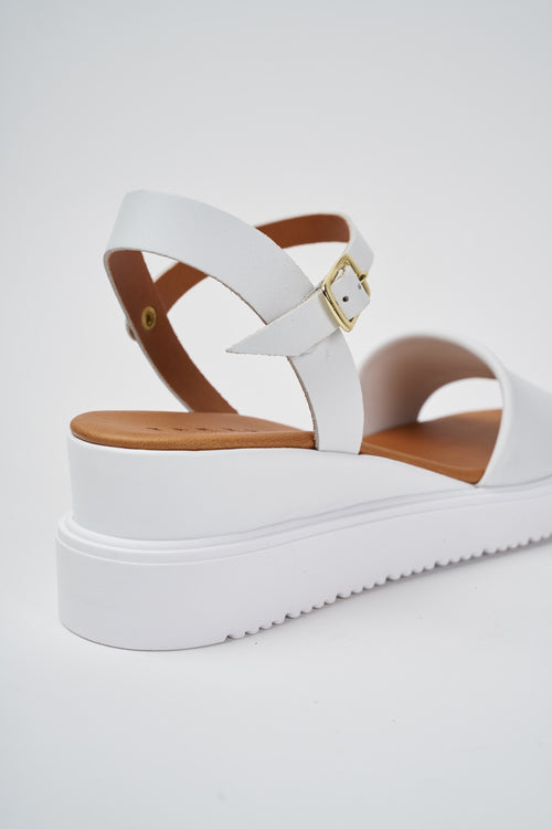Tre Emme Zeppa Bianco Donna - 2
