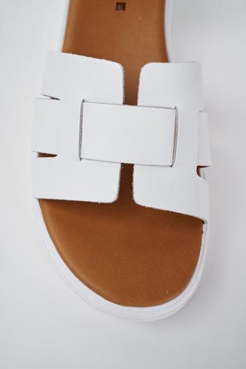 Tre Emme Zeppa Bianco Donna - 3