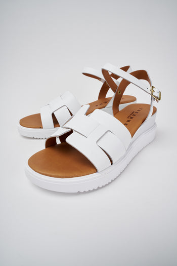Tre Emme Zeppa Bianco Donna - 5