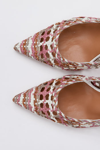 Tre Emme Slingback Multi+white Pink Donna - 5