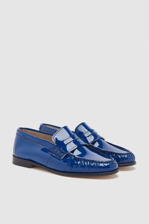 Tre Emme Mocassino Blu Donna - 2